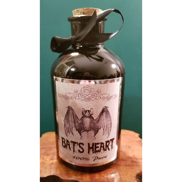 Halloween Broom & Co Set of 3 Glass Potion Bottles W/ Cork Stoppers 6.5" Tall - Picture 5 of 8